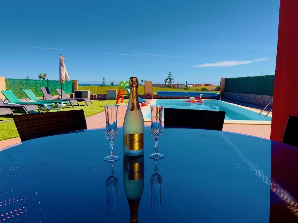 Villa Irina Caleta De Fuste Bagian luar foto